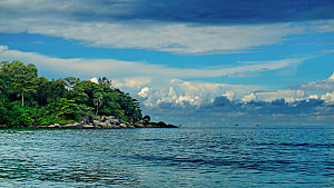 海边河流自然风光景区摄影