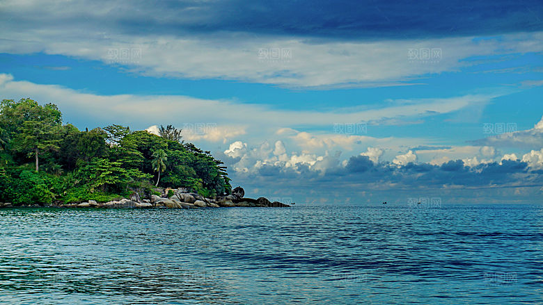海边河流自然风光景区摄影
