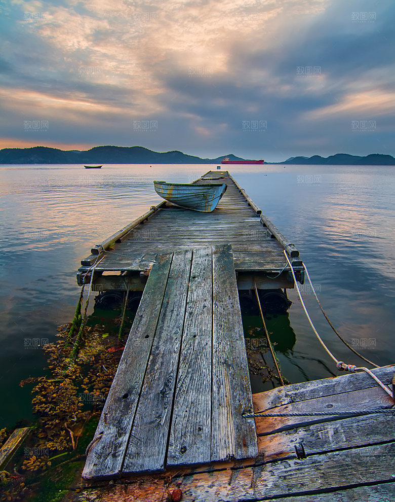 自然风景海边蓝色海岸摄影素材