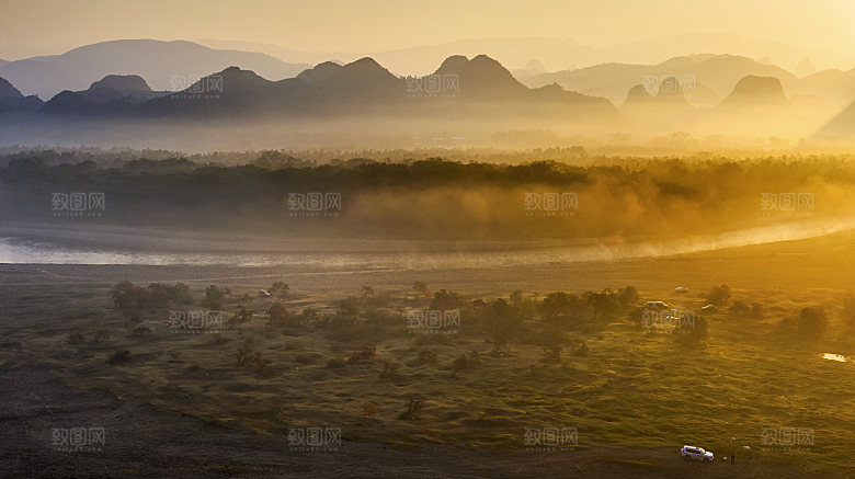 草地沙滩后期合成背景