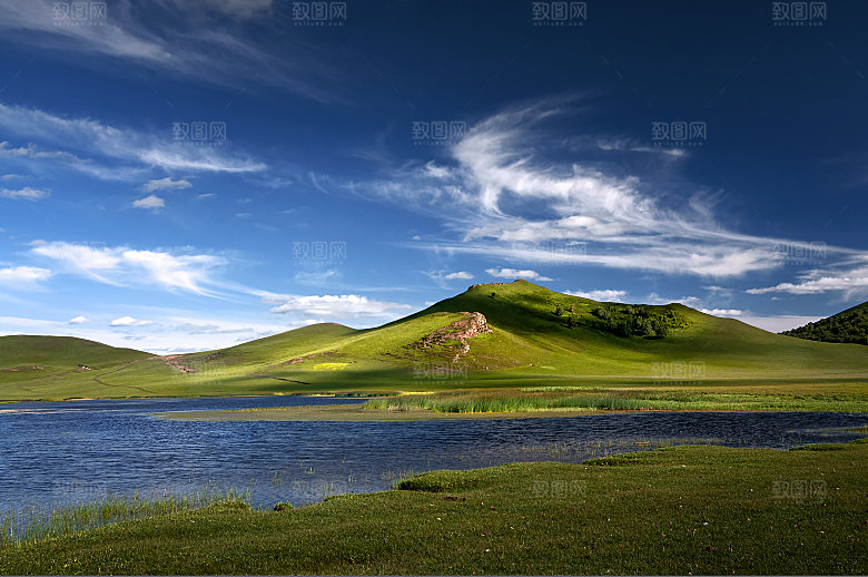 草地沙滩后期合成背景