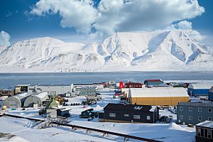 冰川风雪雪山云海风景