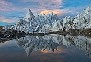 自然风光冰川冰雪雪山摄影