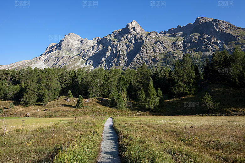 山峰山脉山地群山高峰摄影