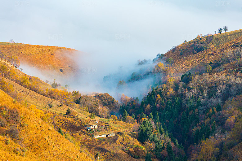 山峰山脉山地群山高峰摄影