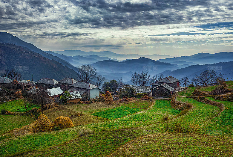 山峰山脉山地群山高峰摄影