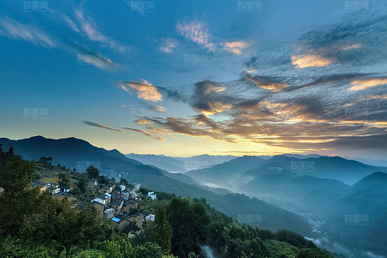 自然风景森林山地山林摄影
