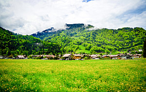 自然风景山峰山路山峦摄影