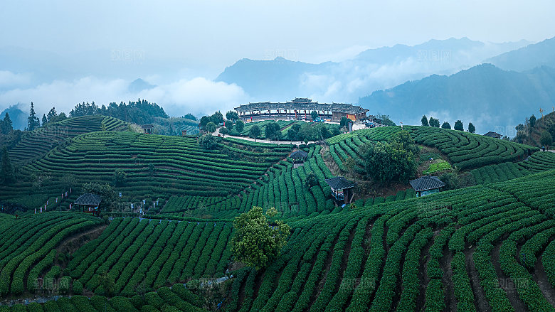 西藏大山山峰山谷山顶山地山峦
