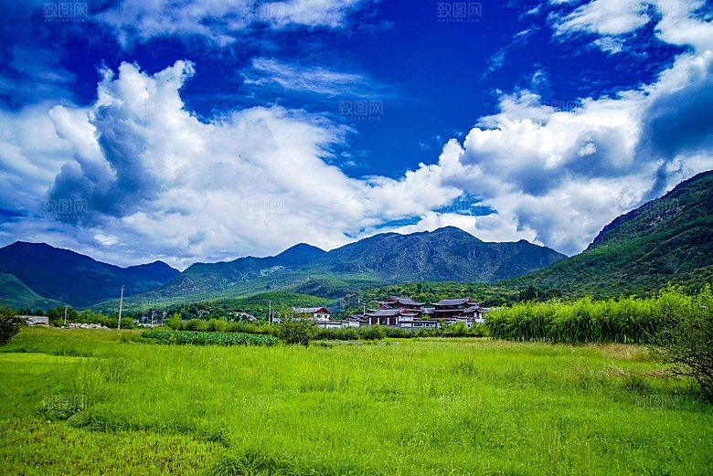 自然风景山峰山路山峦摄影