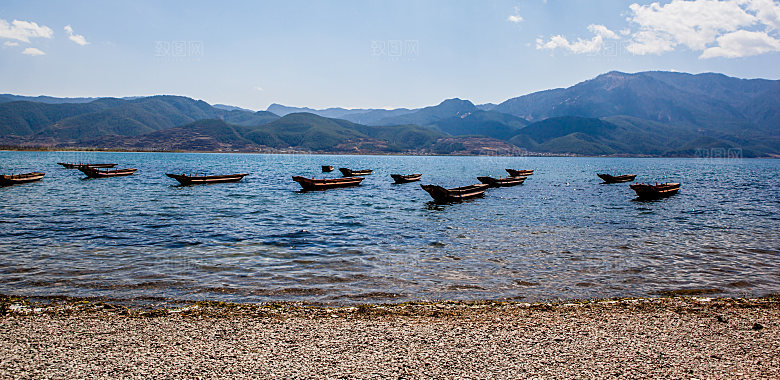 三亚南山海上岛屿沙滩湖泊摄影