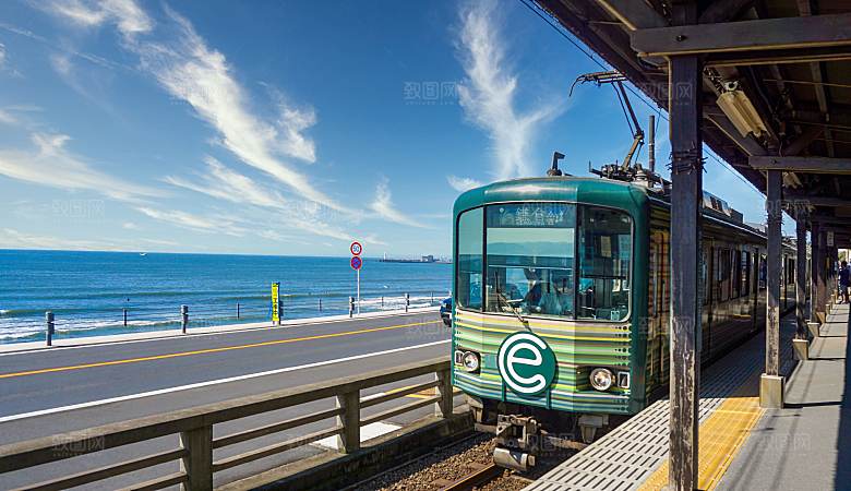 自然风景海边沙滩河流湖水