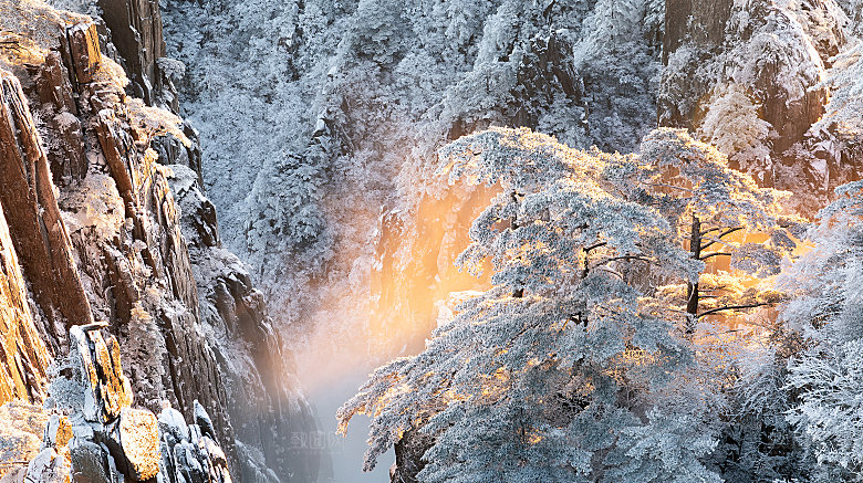 山川山峦冰湖山地地形摄影