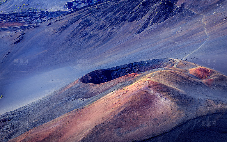 山川山峦冰湖山地地形摄影