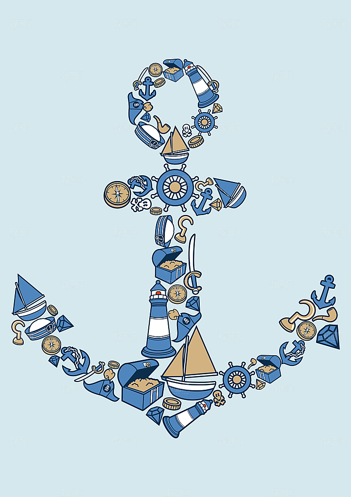 潮流创意涂鸦插画海报