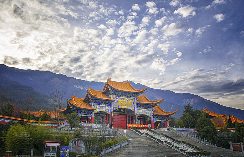 西藏甘肃沙漠寺庙摄影