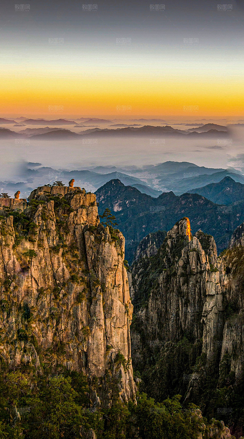自然风景山峰山峦大山摄影