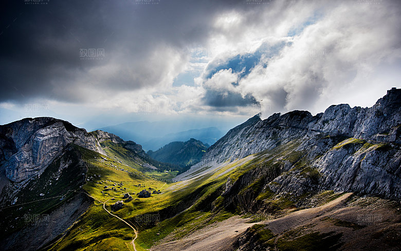 自然风景山峰山峦大山摄影