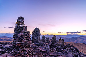 自然风景大山山峰山顶山地摄影
