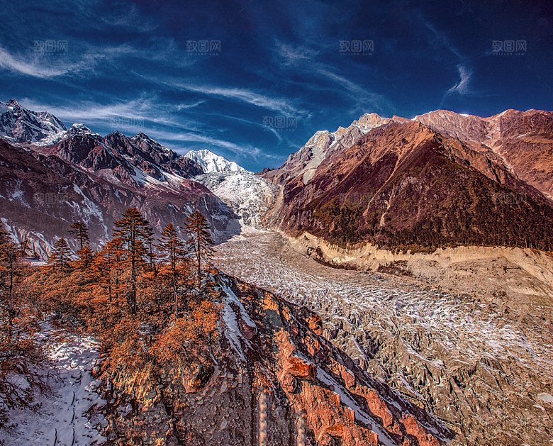 自然风景山峰山峦大山摄影