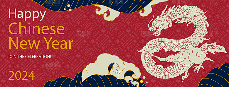 国潮风新春banner设计模板