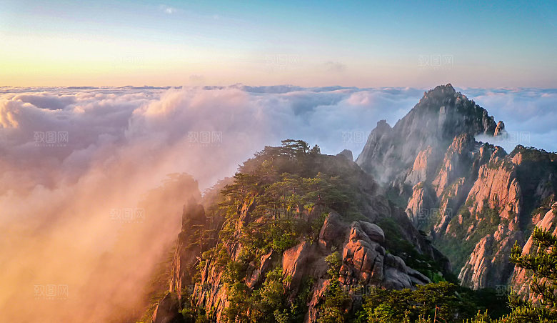 海景水景后期合成背景素材