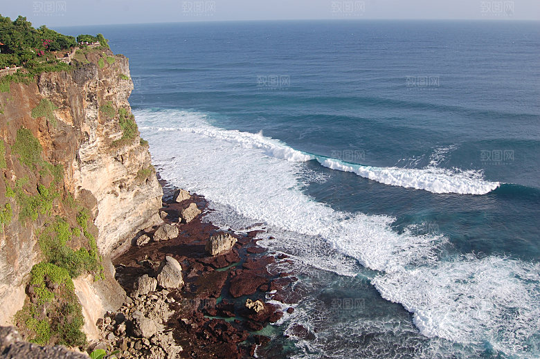 海景水景山脉高原后期合成背景素材