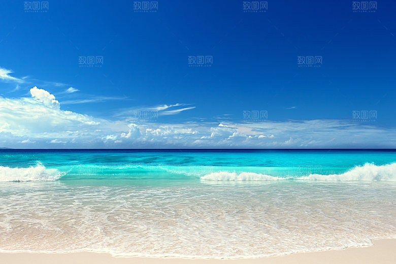 海景水景山脉高原后期合成背景素材