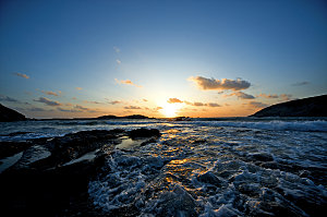 海景水景山脉高原后期合成背景素材