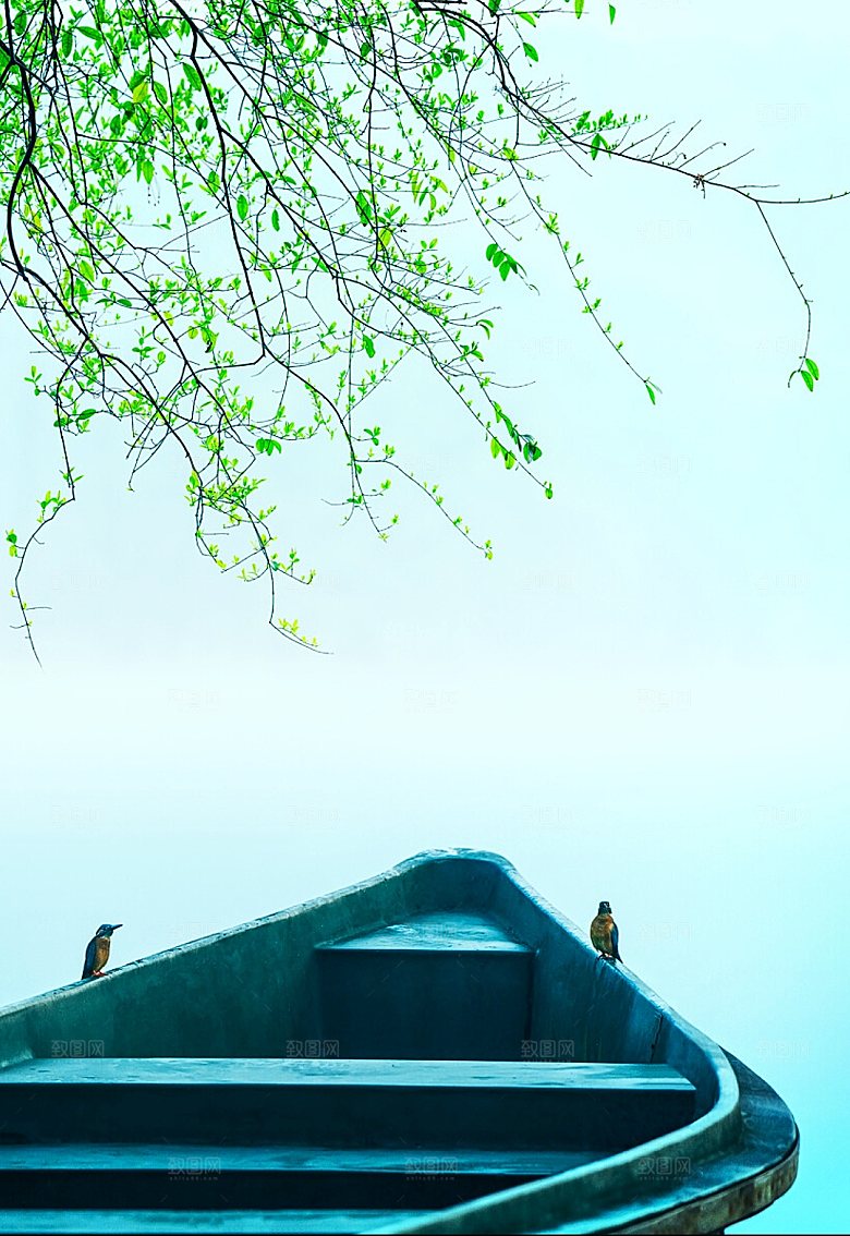 小清新春天春季背景