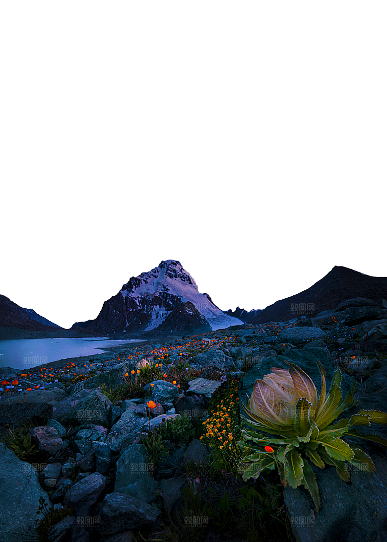 栏杆栅栏山洞前景素材