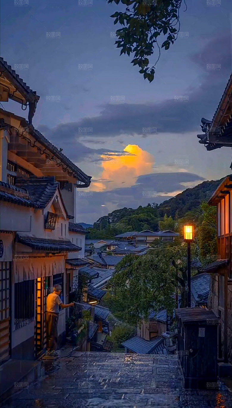 自然风景日落日出夜晚摄影