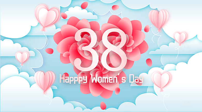 38妇女节微信首图