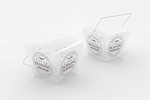 透明塑料包装盒样机7