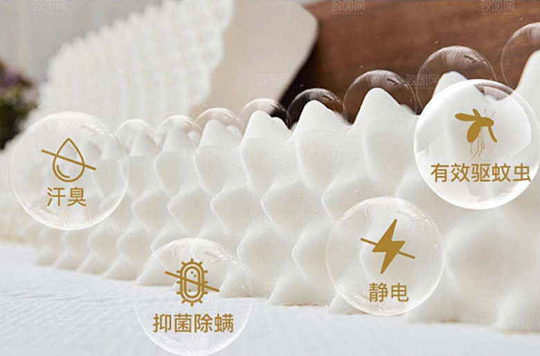 软胶枕头免扣元素