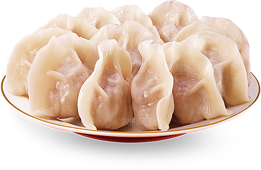 水饺馄饨饺子面食免扣元素