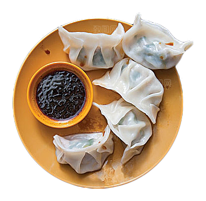 水饺馄饨饺子面食免扣元素