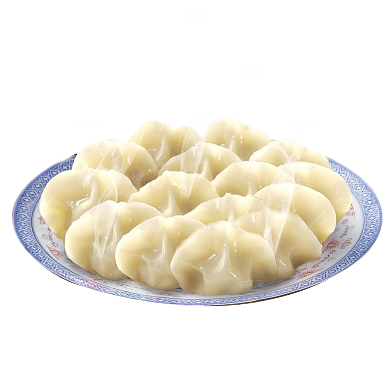 水饺馄饨饺子面食免扣元素