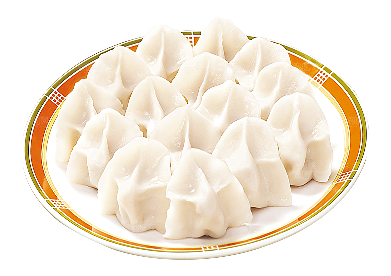 水饺馄饨饺子面食免扣元素