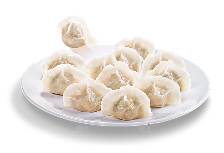 水饺饺子东北蒸饺免扣元素