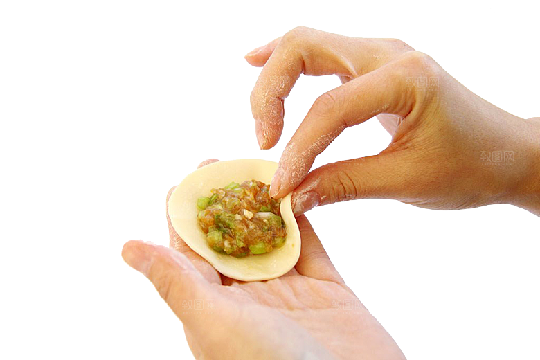 水饺饺子东北蒸饺免扣元素