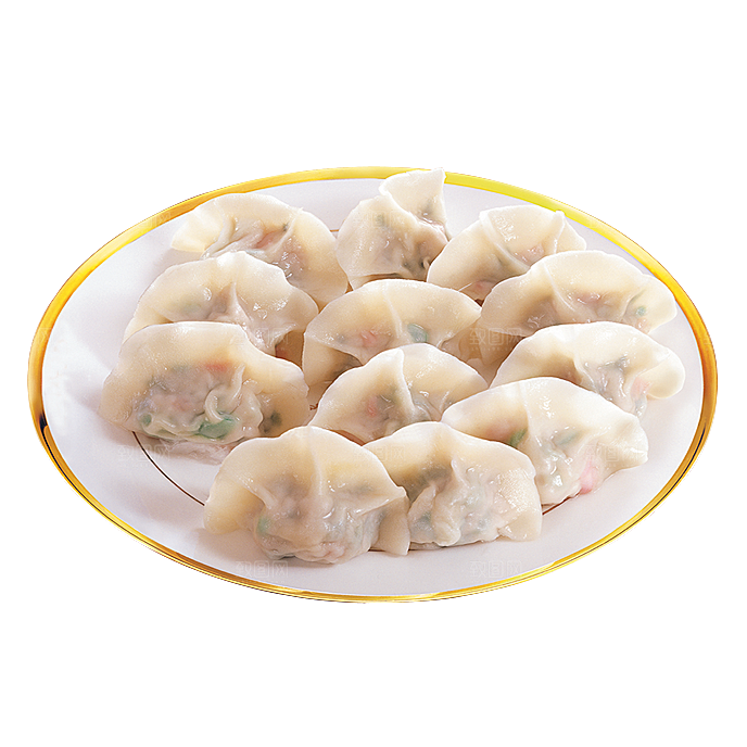 蒸饺饺子水饺免扣元素