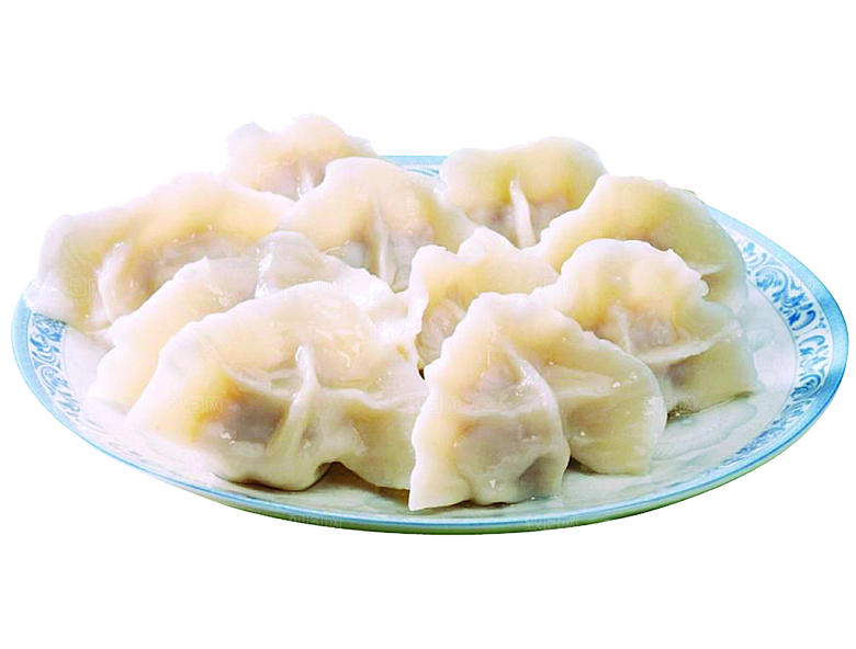 蒸饺饺子水饺免扣元素