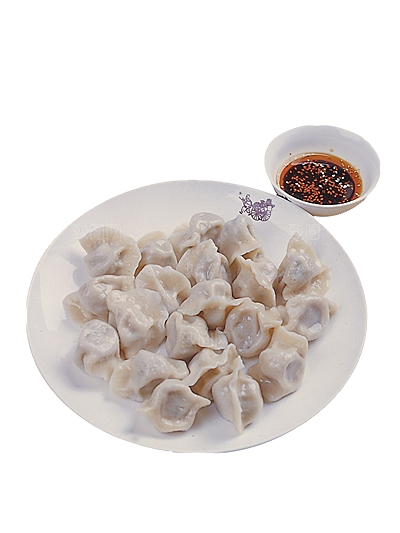包饺子吃饺子卡通手绘水饺蒸饺混沌煎饺