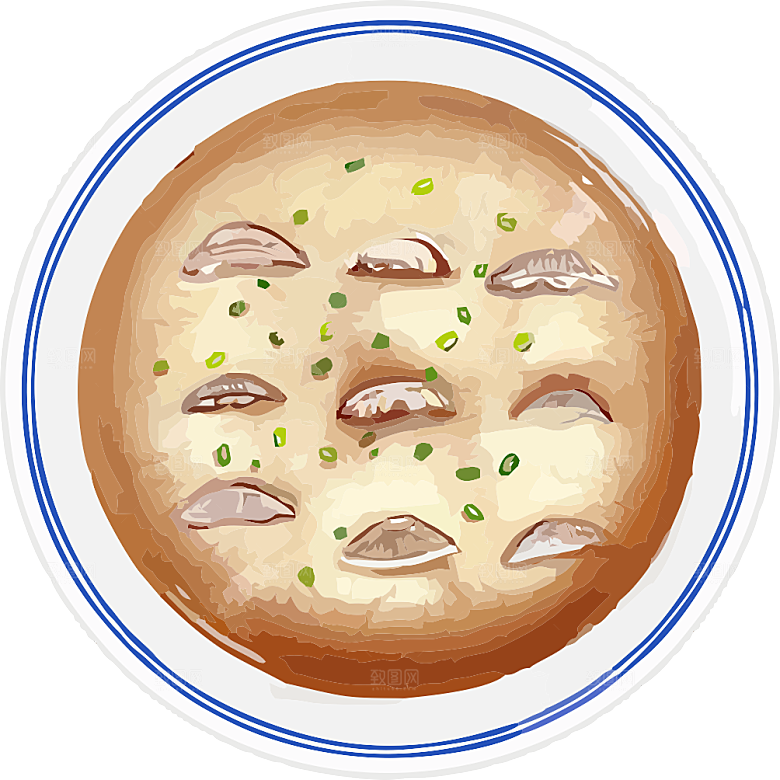 东北特色饺子卡通免扣元素