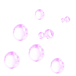彩色泡泡插图素材透明气泡肥皂水泡