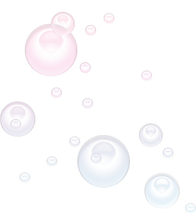 彩色泡泡插图素材透明气泡肥皂水泡元素