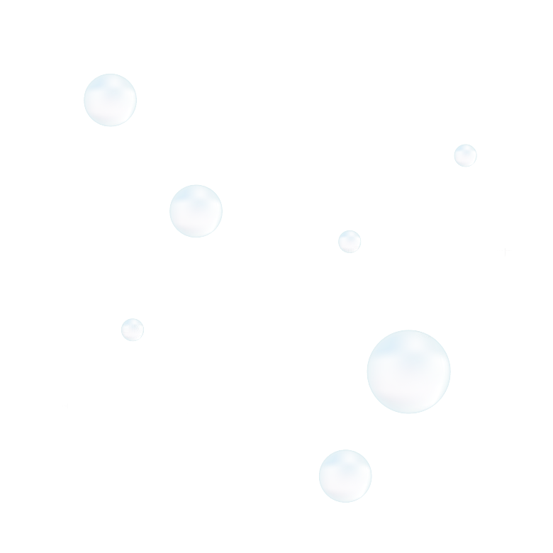 彩色泡泡插图素材透明气泡肥皂水泡元素