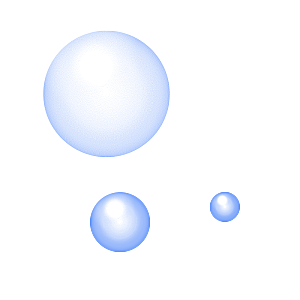 彩色泡泡插图素材透明气泡肥皂水泡