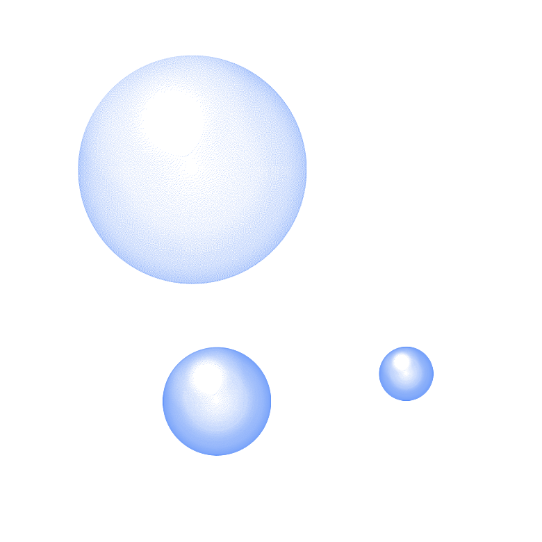 彩色泡泡插图素材透明气泡肥皂水泡